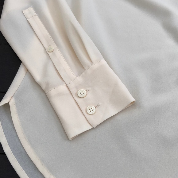 JCrew Tuxedo Blouse - Picture 3 of 8